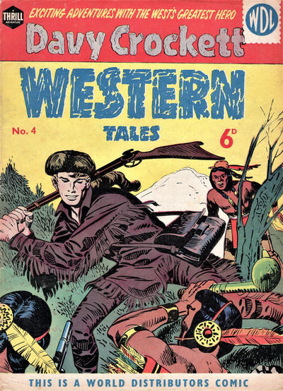 Cover for Western Tales (World Distributors, 1955 series) #4