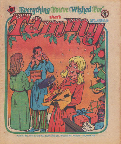 Cover for Tammy (IPC, 1971 series) #27 December 1975