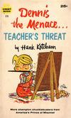 Cover for Dennis the Menace...Teacher's Threat (Crest Books, 1960 series) #378