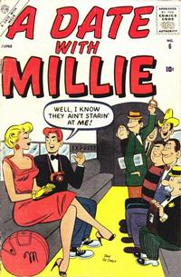 Cover Thumbnail for A Date with Millie (Marvel, 1956 series) #6