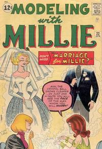 Cover for Modeling with Millie (Marvel, 1963 series) #22
