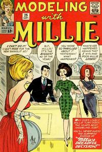 Cover for Modeling with Millie (Marvel, 1963 series) #25