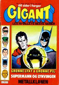 Cover for Gigant (Semic, 1977 series) #7/1979