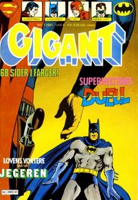 Cover Thumbnail for Gigant (Semic, 1977 series) #1/1981