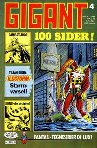 Cover for Gigant (Semic, 1977 series) #4/1984