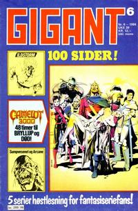 Cover for Gigant (Semic, 1977 series) #6/1984