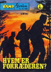 Cover Thumbnail for Kamp-serien (Serieforlaget / Se-Bladene / Stabenfeldt, 1964 series) #43/1985