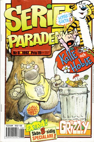 Cover for Serie-paraden [Serieparaden] (Semic, 1987 series) #6/1992