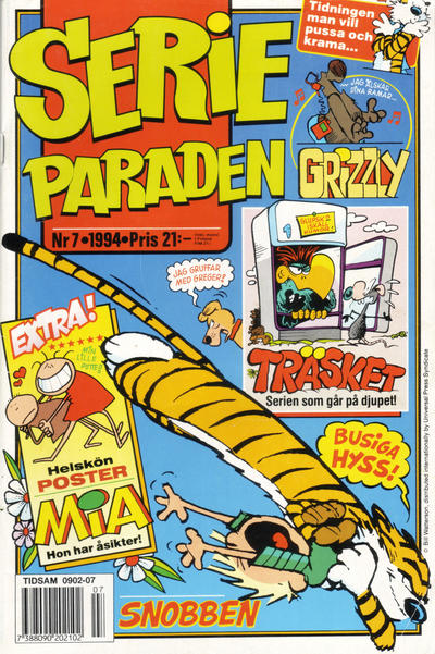 Cover for Serie-paraden [Serieparaden] (Semic, 1987 series) #7/1994