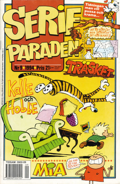 Cover for Serie-paraden [Serieparaden] (Semic, 1987 series) #9/1994