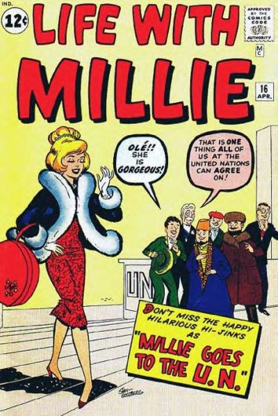 Cover for Life with Millie (Marvel, 1960 series) #16