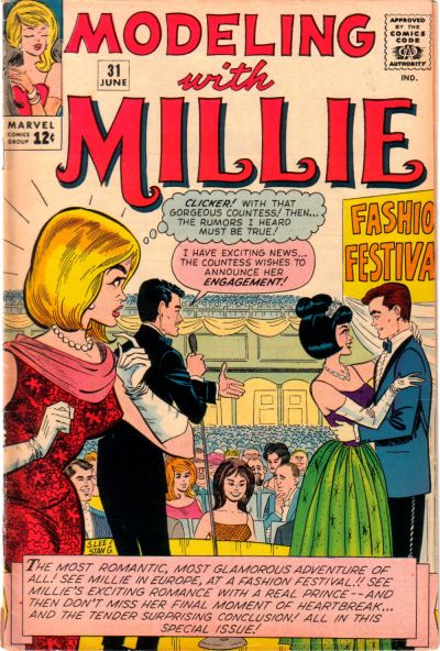 Cover for Modeling with Millie (Marvel, 1963 series) #31