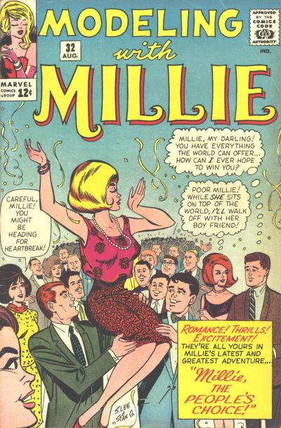 Cover for Modeling with Millie (Marvel, 1963 series) #32