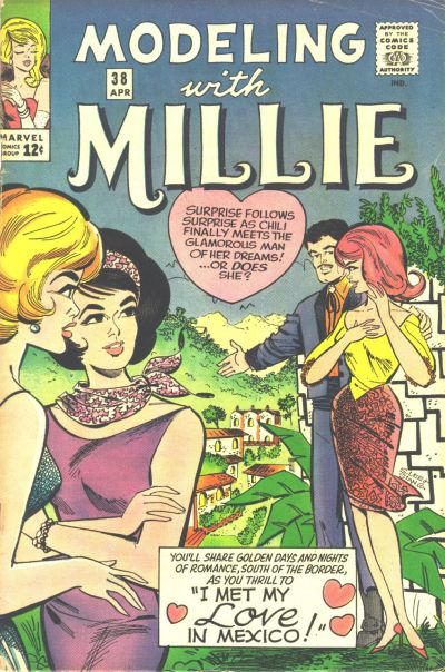 Cover for Modeling with Millie (Marvel, 1963 series) #38