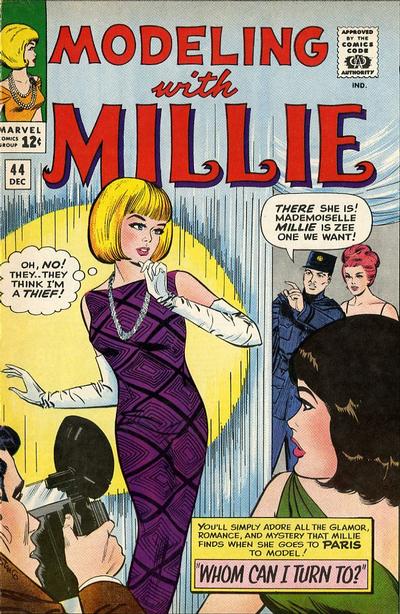 Cover for Modeling with Millie (Marvel, 1963 series) #44