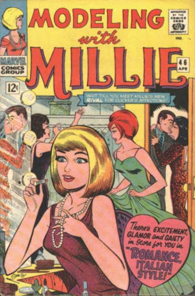 Cover for Modeling with Millie (Marvel, 1963 series) #46