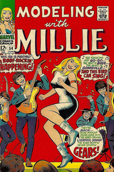 Cover for Modeling with Millie (Marvel, 1963 series) #54