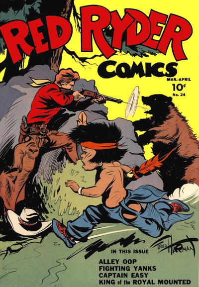 Cover for Red Ryder Comics (Dell, 1942 series) #24