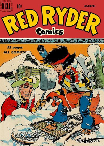 Cover for Red Ryder Comics (Dell, 1942 series) #80