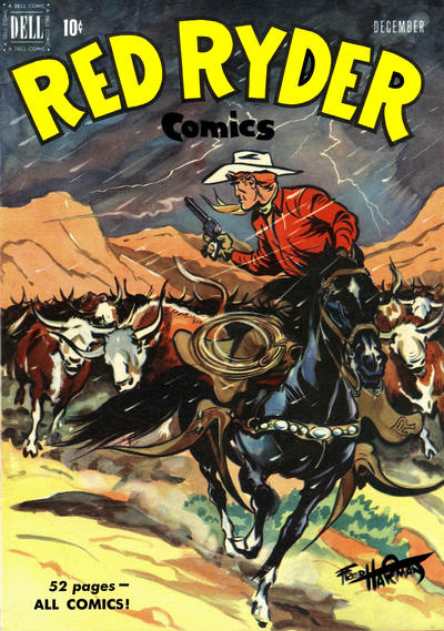 Cover for Red Ryder Comics (Dell, 1942 series) #89