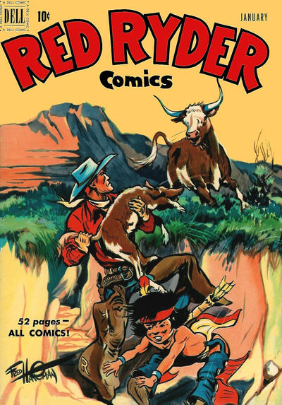 Cover for Red Ryder Comics (Dell, 1942 series) #90