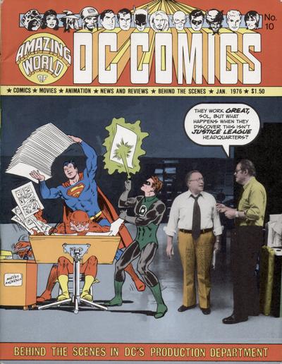 Cover for The Amazing World of DC Comics (DC, 1974 series) #10