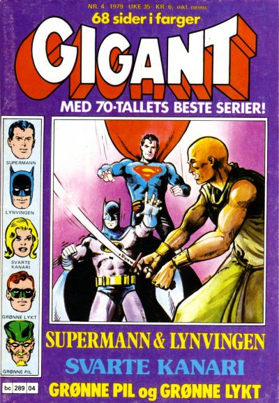 Cover for Gigant (Semic, 1977 series) #4/1979