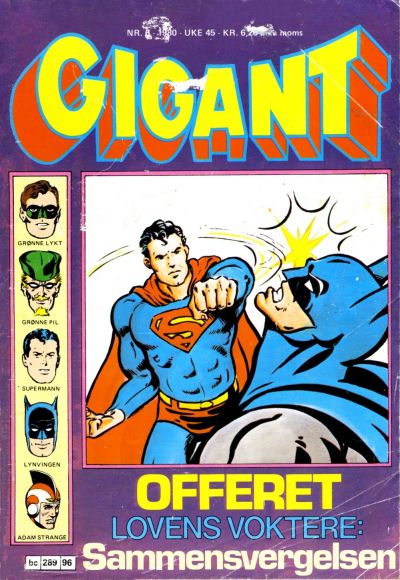 Cover for Gigant (Semic, 1977 series) #6/1980