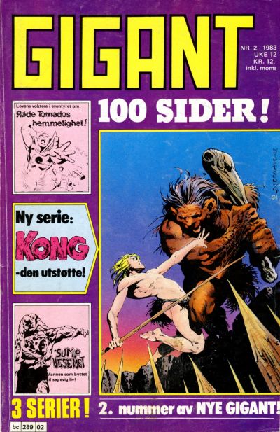 Cover for Gigant (Semic, 1977 series) #2/1983