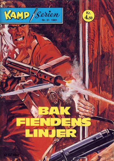 Cover for Kamp-serien (Serieforlaget / Se-Bladene / Stabenfeldt, 1964 series) #31/1981