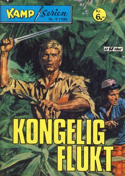 Cover for Kamp-serien (Serieforlaget / Se-Bladene / Stabenfeldt, 1964 series) #9/1986
