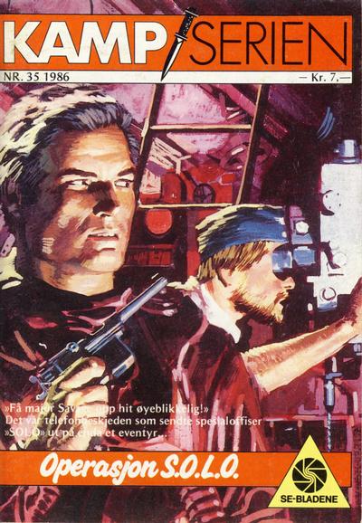 Cover for Kamp-serien (Serieforlaget / Se-Bladene / Stabenfeldt, 1964 series) #35/1986