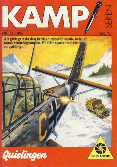 Cover for Kamp-serien (Serieforlaget / Se-Bladene / Stabenfeldt, 1964 series) #51/1986