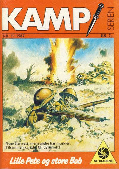 Cover for Kamp-serien (Serieforlaget / Se-Bladene / Stabenfeldt, 1964 series) #11/1987