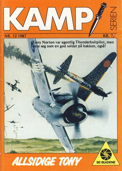Cover for Kamp-serien (Serieforlaget / Se-Bladene / Stabenfeldt, 1964 series) #12/1987
