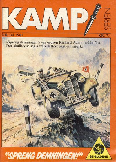 Cover for Kamp-serien (Serieforlaget / Se-Bladene / Stabenfeldt, 1964 series) #34/1987
