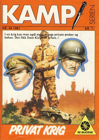 Cover for Kamp-serien (Serieforlaget / Se-Bladene / Stabenfeldt, 1964 series) #44/1987