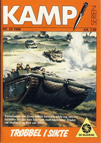 Cover for Kamp-serien (Serieforlaget / Se-Bladene / Stabenfeldt, 1964 series) #23/1988