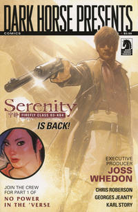 Cover Thumbnail for Serenity: Firefly Class 03-K64 -- No Power in the 'Verse (Dark Horse, 2016 series) #1 [Dark Horse 30th Anniversary Cover]
