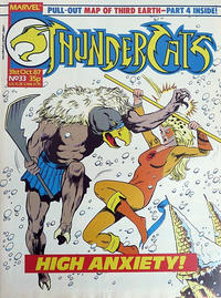 Cover Thumbnail for ThunderCats (Marvel UK, 1987 series) #33