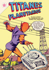 Cover Thumbnail for Titanes Planetarios (Editorial Novaro, 1953 series) #155