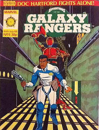 Cover Thumbnail for Adventures of the Galaxy Rangers (Marvel UK, 1988 series) #5
