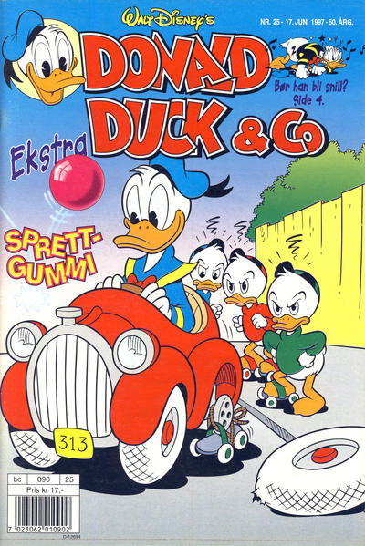 Cover for Donald Duck & Co (Hjemmet / Egmont, 1948 series) #25/1997