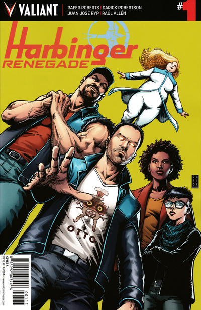 Cover for Harbinger Renegade (Valiant Entertainment, 2016 series) #1 [Cover A - Darick Robertson]
