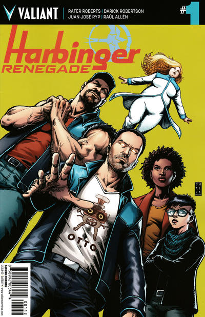 Cover for Harbinger Renegade (Valiant Entertainment, 2016 series) #1 [Second Printing]