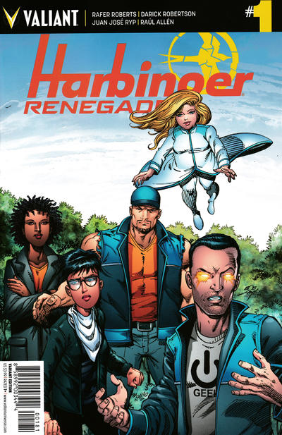 Cover for Harbinger Renegade (Valiant Entertainment, 2016 series) #1 [Cover H - Bob Layton]