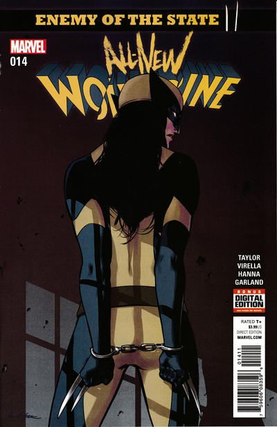 Cover for All-New Wolverine (Marvel, 2016 series) #14 [David López]