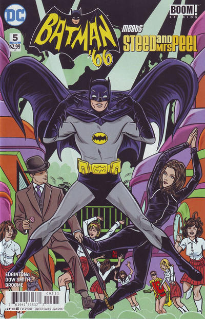 Cover for Batman '66 Meets Steed and Mrs. Peel (DC, 2016 series) #5