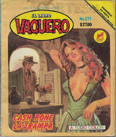 Cover for El Libro Vaquero (Novedades, 1978 series) #271