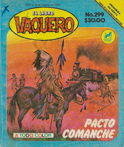 Cover for El Libro Vaquero (Novedades, 1978 series) #299